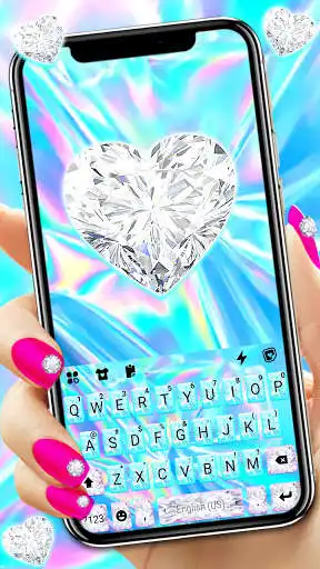 Play Diamond Laser Keyboard Background  and enjoy Diamond Laser Keyboard Background with UptoPlay