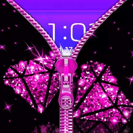 Free play online Diamond Zipper Lock Screen  APK