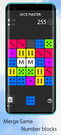 Play Dice Master - Merging Puzzle Game as an online game Dice Master - Merging Puzzle Game with UptoPlay