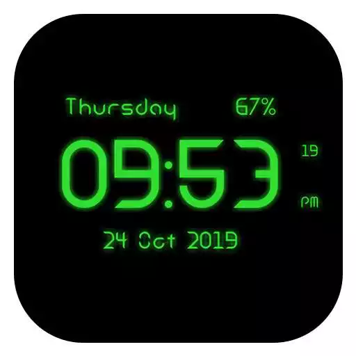 Play Digi Clock Live Wallpaper APK