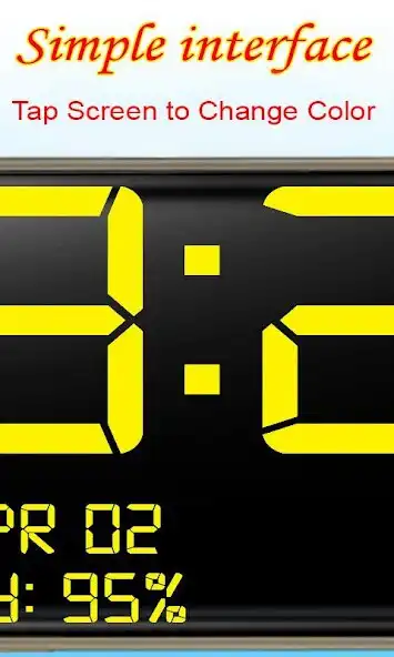 Play Digital Clock Simple and Big as an online game Digital Clock Simple and Big with UptoPlay