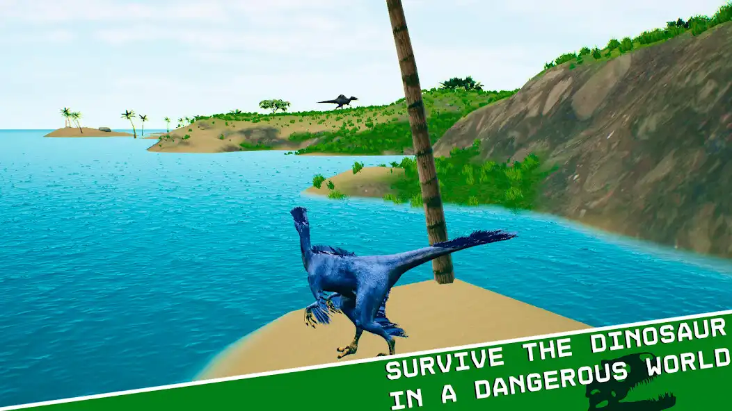 Play Dilophosaurus: Dino Simulator as an online game Dilophosaurus: Dino Simulator with UptoPlay