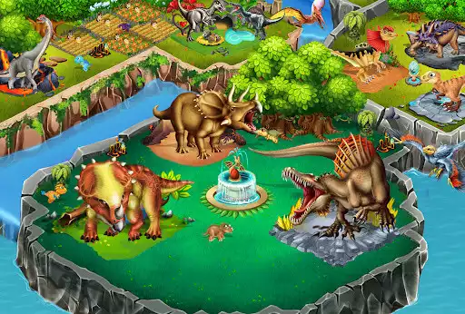 Play Dino Battle as an online game Dino Battle with UptoPlay