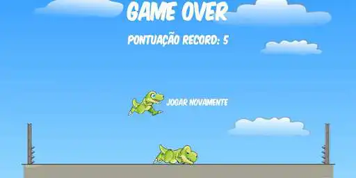 Play Dino Correr as an online game Dino Correr with UptoPlay