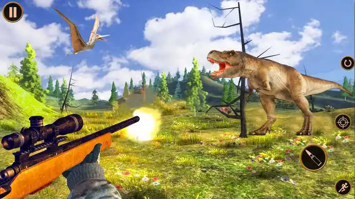 Play Dino Hunting Wild Animal Safari Sniper Shoot