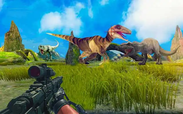 Play Dino Hunting Wild Animal Safari Sniper Shoot