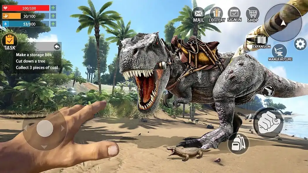 Play Dino Master: Survival Island  and enjoy Dino Master: Survival Island with UptoPlay