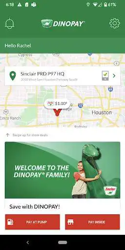 Play DINOPAY - Sinclair Oil as an online game DINOPAY - Sinclair Oil with UptoPlay