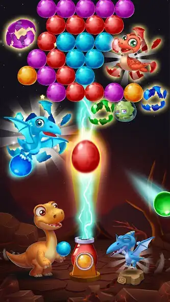 Play Dinosaur Egg Shoot as an online game Dinosaur Egg Shoot with UptoPlay