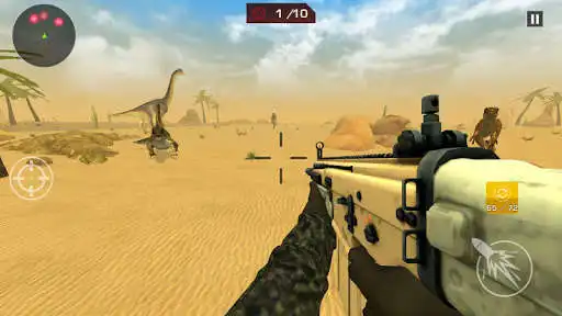 Play Dinosaur Game Hunt as an online game Dinosaur Game Hunt with UptoPlay