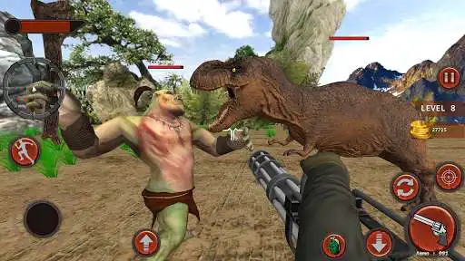 Play Dinosaur Hunter Wild Jurassic  and enjoy Dinosaur Hunter Wild Jurassic with UptoPlay