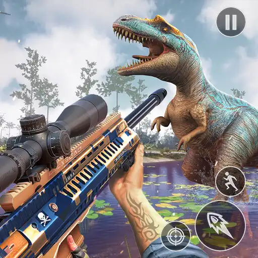 Play Dinosaur Hunting Games offline APK