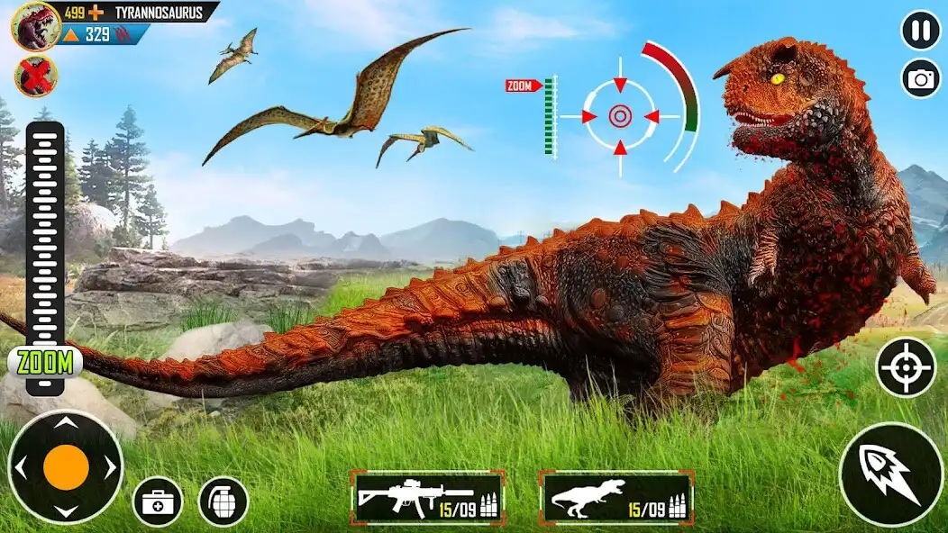 Play Dinosaur Hunting; Zoo Games as an online game Dinosaur Hunting; Zoo Games with UptoPlay