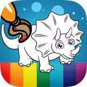 Free play online Dinosaurs coloring game APK