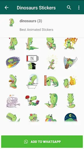 Play Dinosaur stickers  and enjoy Dinosaur stickers with UptoPlay