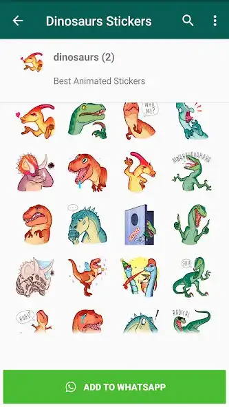 Play Dinosaur stickers as an online game Dinosaur stickers with UptoPlay