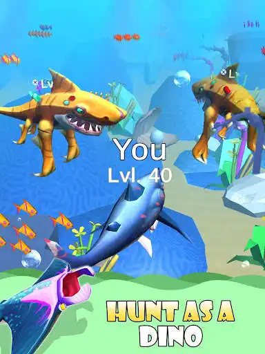 Play Dino Water World 3D as an online game Dino Water World 3D with UptoPlay