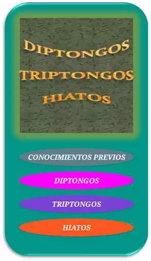 Diptongos Triptongos Hiatos Reglas Y Ejemplos Online Game With Uptoplay 3348