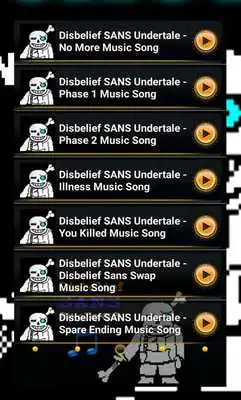 Play Disbelief SANS Ringtones