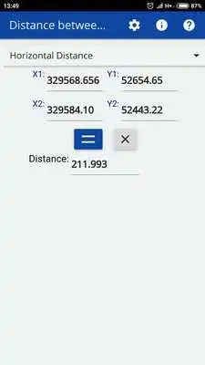 Play Distance between Coordinates