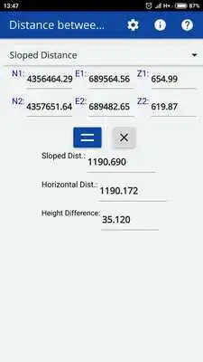 Play Distance between Coordinates