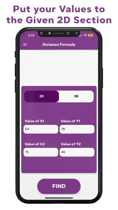 Play Distance Formula Calculator as an online game Distance Formula Calculator with UptoPlay