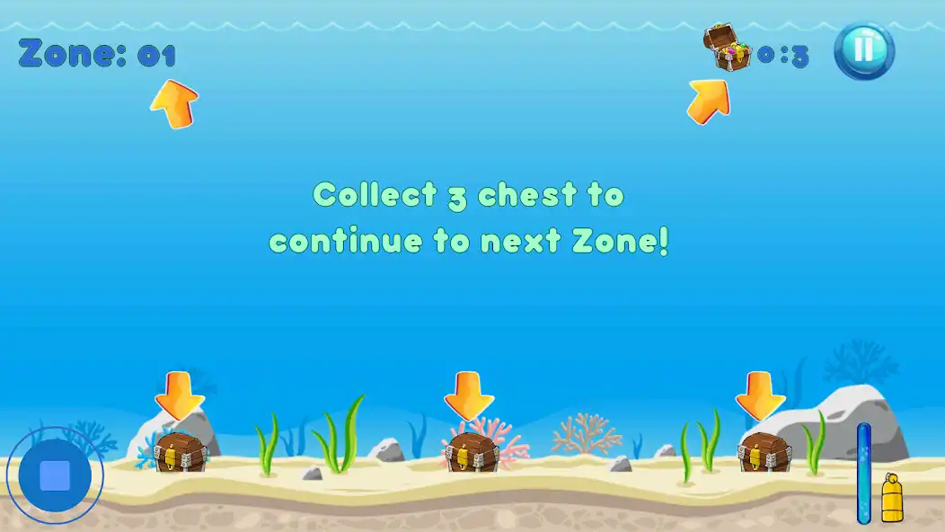 Play Dive Danger as an online game Dive Danger with UptoPlay