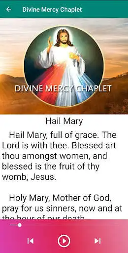 Play Divine Mercy Audio Prayers as an online game Divine Mercy Audio Prayers with UptoPlay