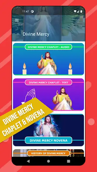 Play Divine Mercy Chaplet + Novena  and enjoy Divine Mercy Chaplet + Novena with UptoPlay