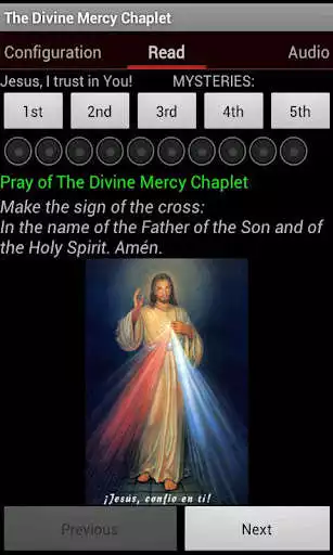 Play Divine Mercy Chaplet  and enjoy Divine Mercy Chaplet with UptoPlay