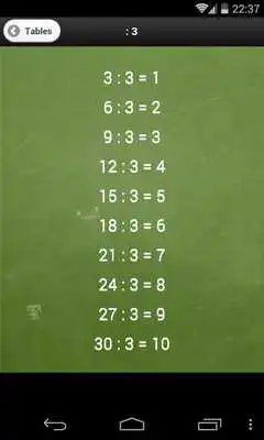 Play Division Tables