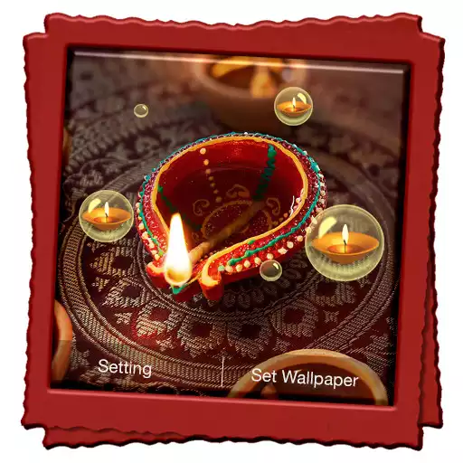 Free play online Diwali Live Wallpaper APK