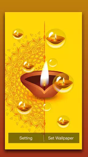 Play Diwali Live Wallpaper