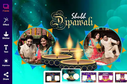 Play Diwali Photo Editor, Photo Frame as an online game Diwali Photo Editor, Photo Frame with UptoPlay