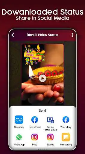 Play Diwali Video Status 2021  and enjoy Diwali Video Status 2021 with UptoPlay