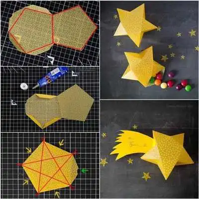 Play diy gift box - paper crafts