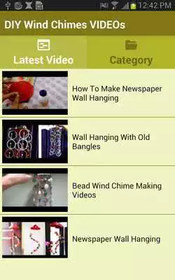 Play DIY Wind Chimes VIDEOs