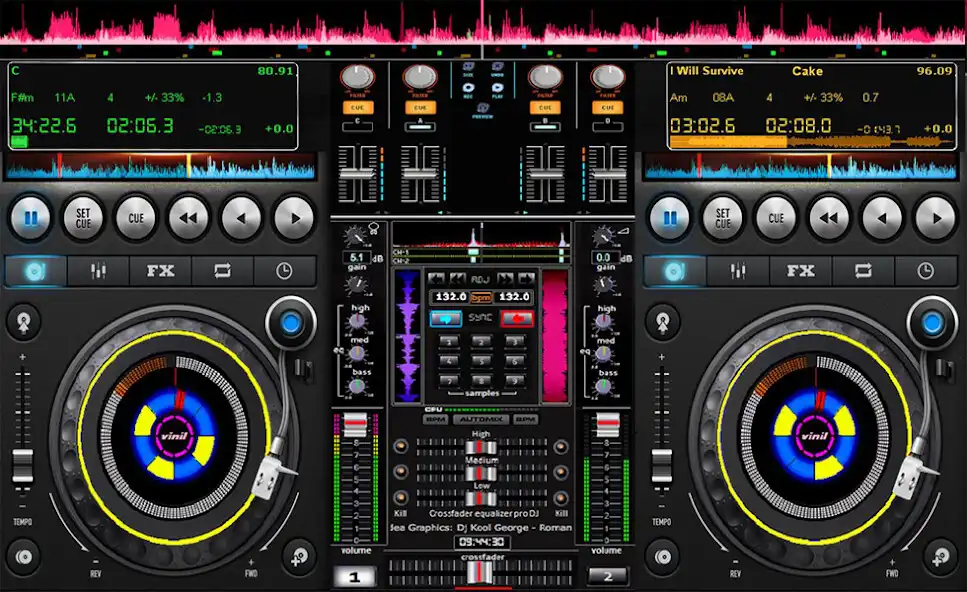 Play DJ Mixer 3D : DJ Music Player as an online game DJ Mixer 3D : DJ Music Player with UptoPlay