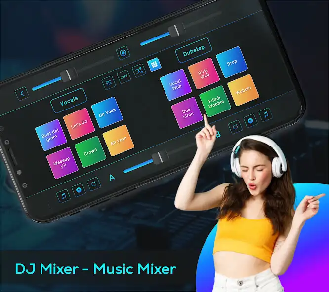 Play DJ Mixer - Music Mixer as an online game DJ Mixer - Music Mixer with UptoPlay