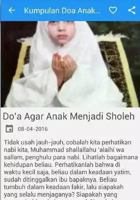 Play Doa Anak Sholeh