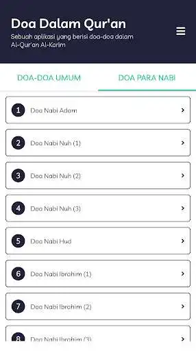 Play Doa Dalam Quran as an online game Doa Dalam Quran with UptoPlay