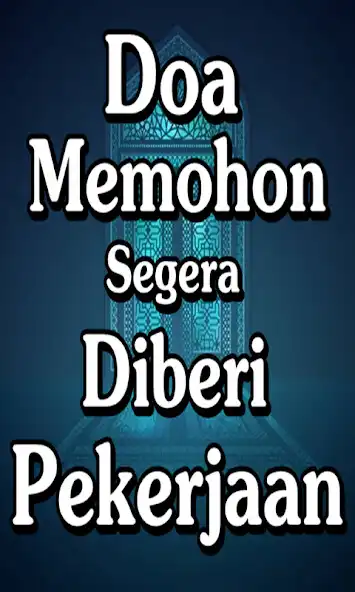 Play Doa memohon segera diberi pekerjaan as an online game Doa memohon segera diberi pekerjaan with UptoPlay