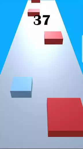 Play Dodge A Block as an online game Dodge A Block with UptoPlay