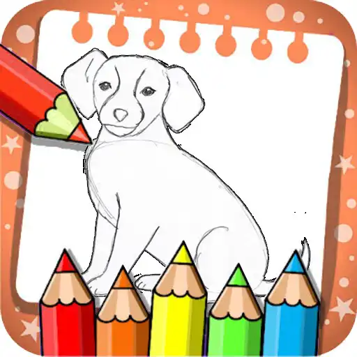 Play dog coloring book - Games APK