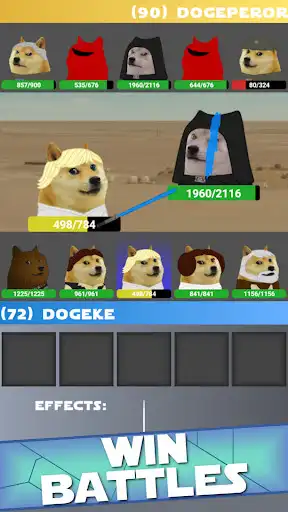 Play DogeWars as an online game DogeWars with UptoPlay