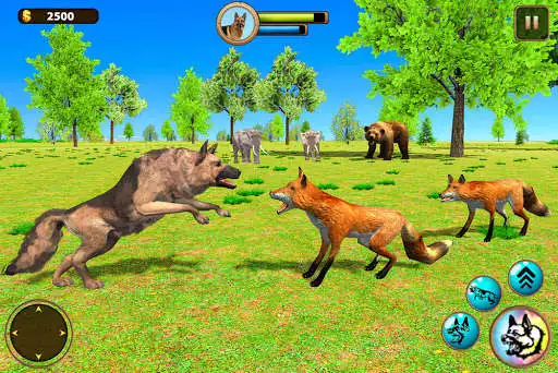 Play Dog Family Simulator Game: Life of Dog as an online game Dog Family Simulator Game: Life of Dog with UptoPlay