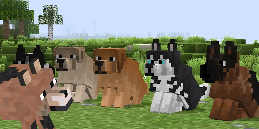 Play Dog Mod For Minecraft  and enjoy Dog Mod For Minecraft with UptoPlay