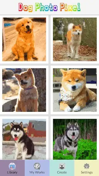 Play Dog Photo Pixel Coloring  and enjoy Dog Photo Pixel Coloring with UptoPlay
