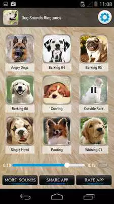 Play Dog Sounds Ringtones