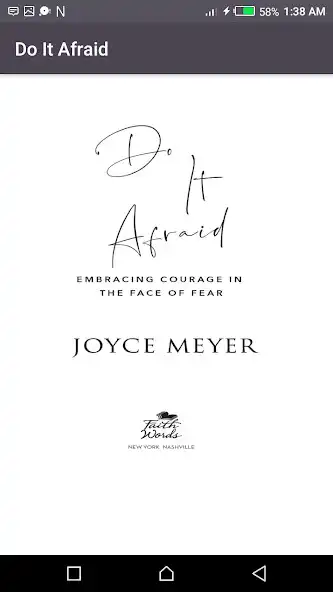 Play Do It Afraid by Joyce Meyer as an online game Do It Afraid by Joyce Meyer with UptoPlay